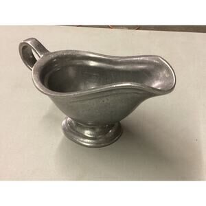 Wilton Armetale Pewter Gravy/Sauce Boat Marked RWP USA
